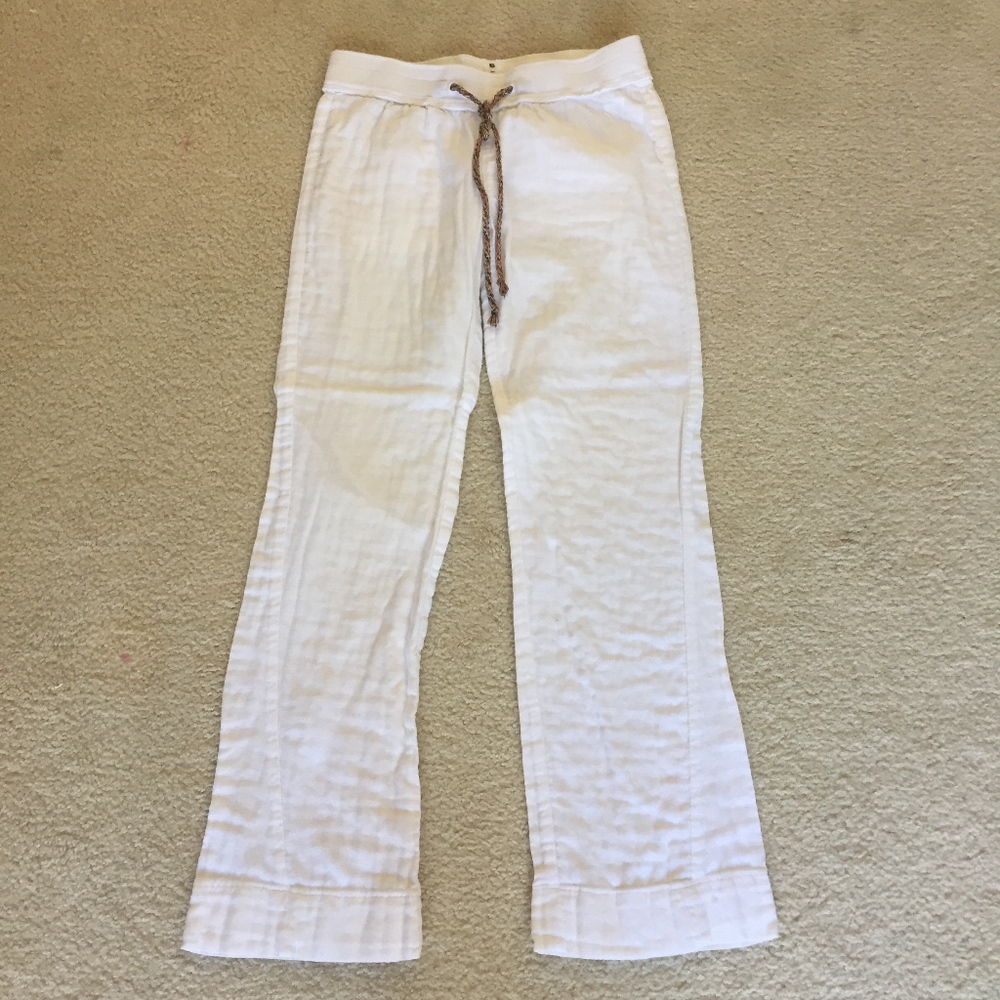 Roxy white beach pants